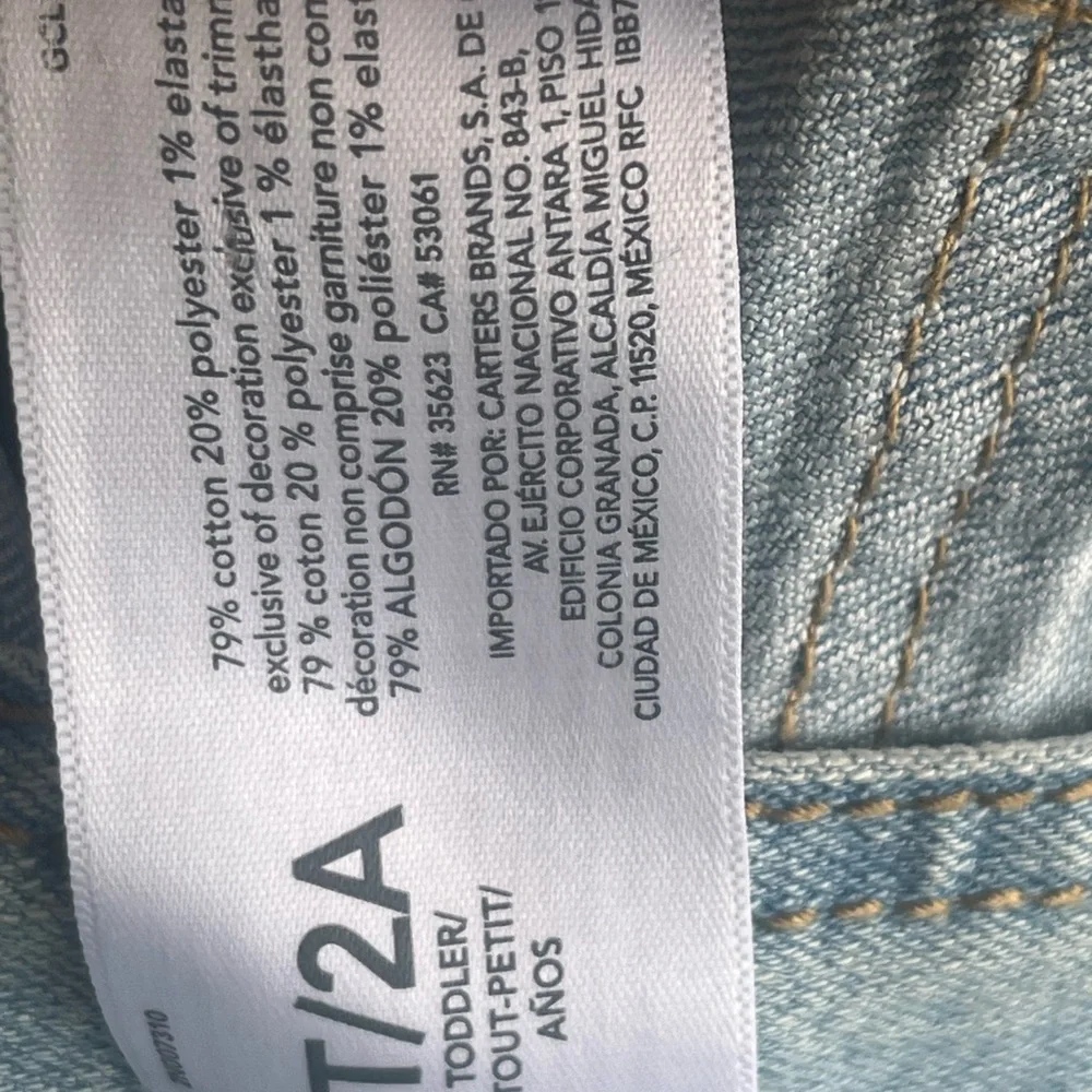 OshKosh‎ B'gosh Classic Blue Overalls new without tags